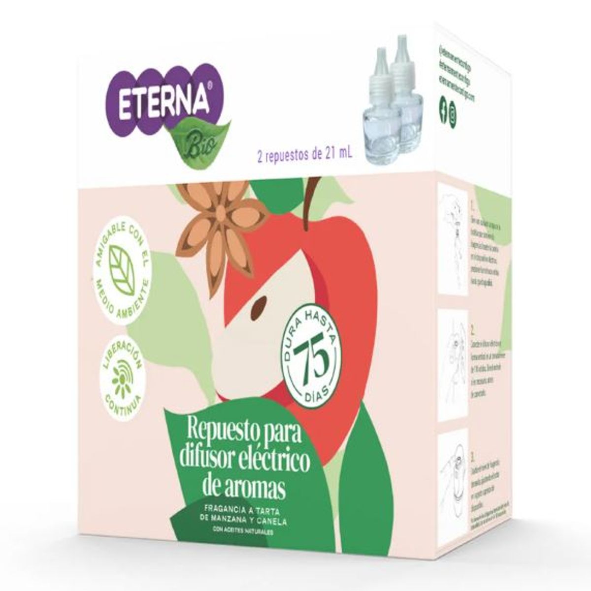 ETERNA - Repuesto Ambientador Manzana Canela Eterna 2 und