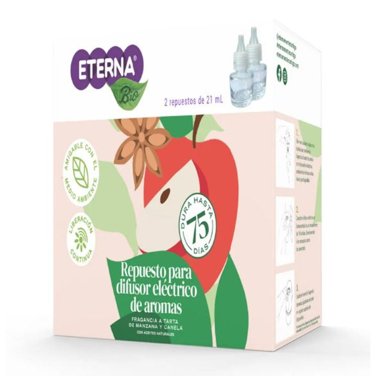 ETERNA - Repuesto Ambientador Manzana Canela Eterna 2 und