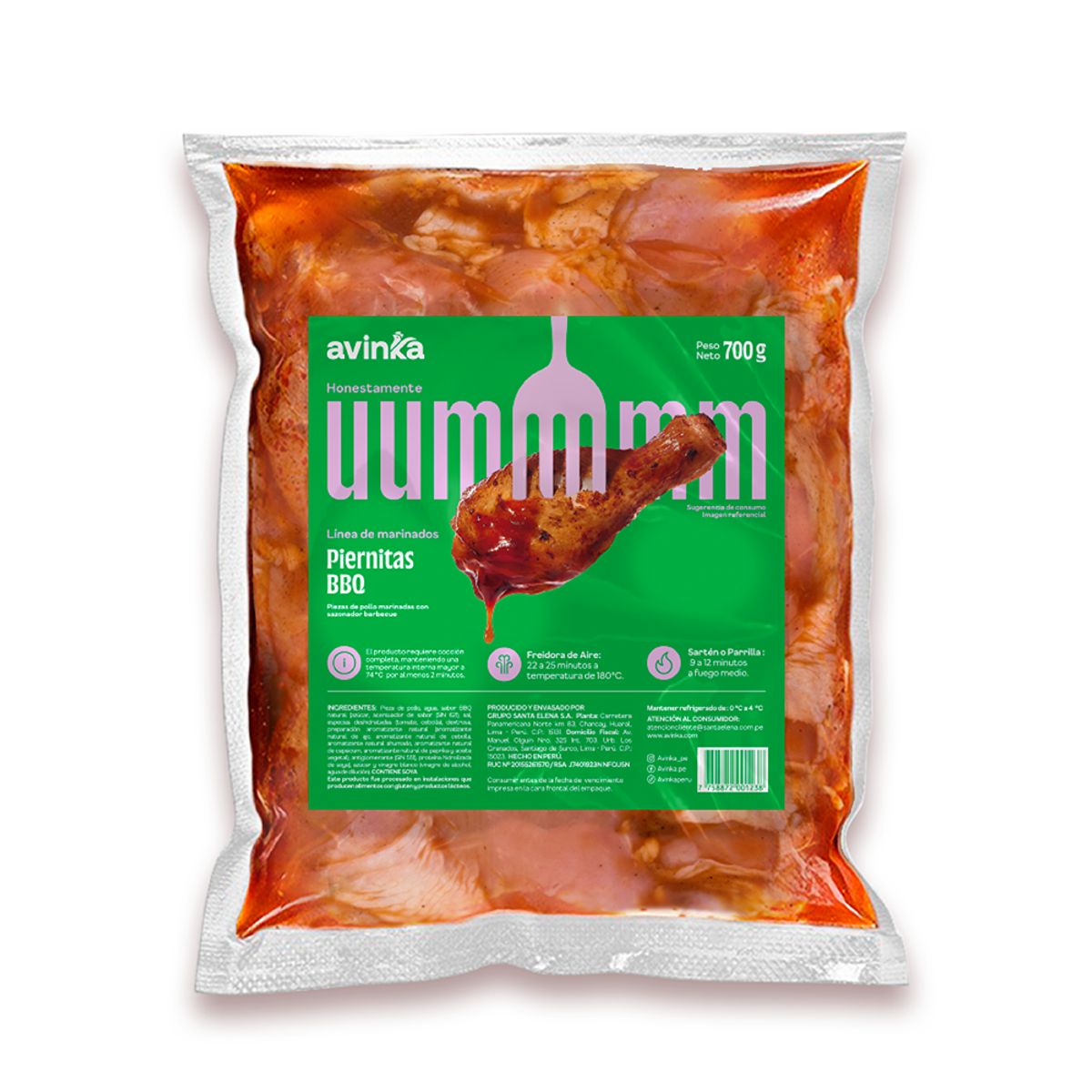 AVINKA - Piernitas BBQ Avinka x 700 g