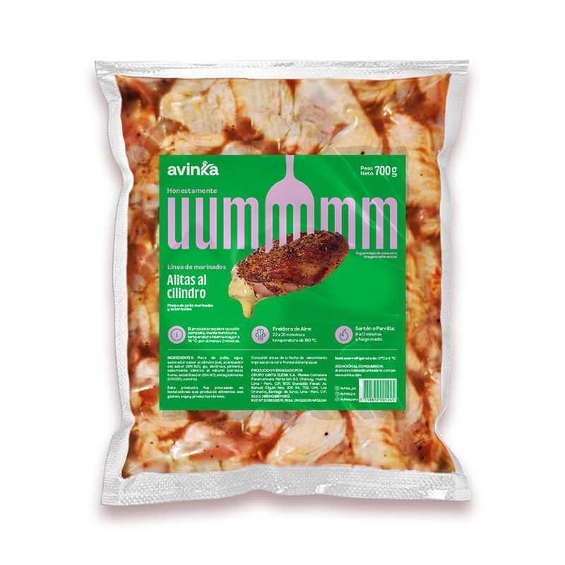 AVINKA - Alitas Al Cilindro Avinka x 700 g
