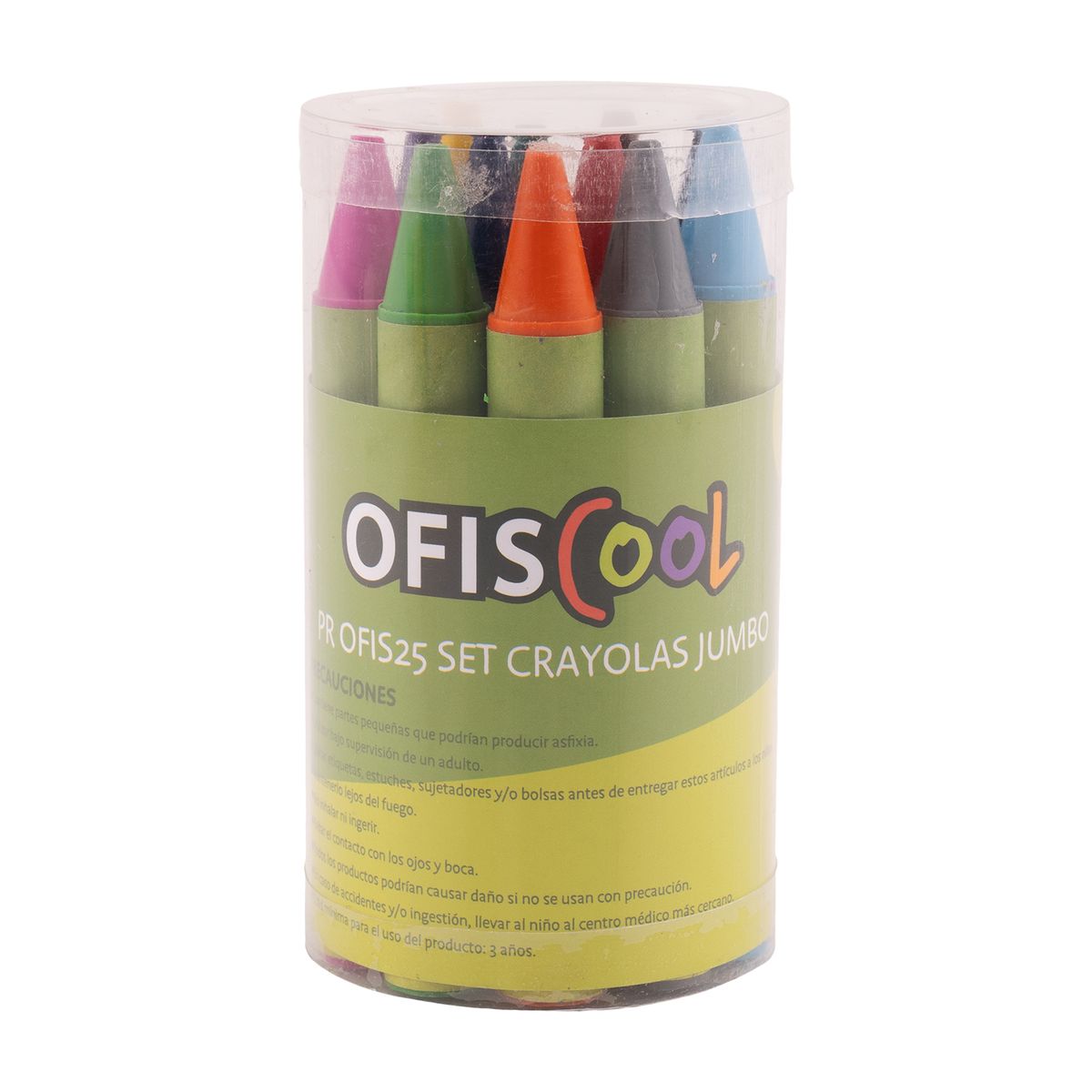 OFISCOOL - Pr Ofis25 Set Crayolas Jumbo