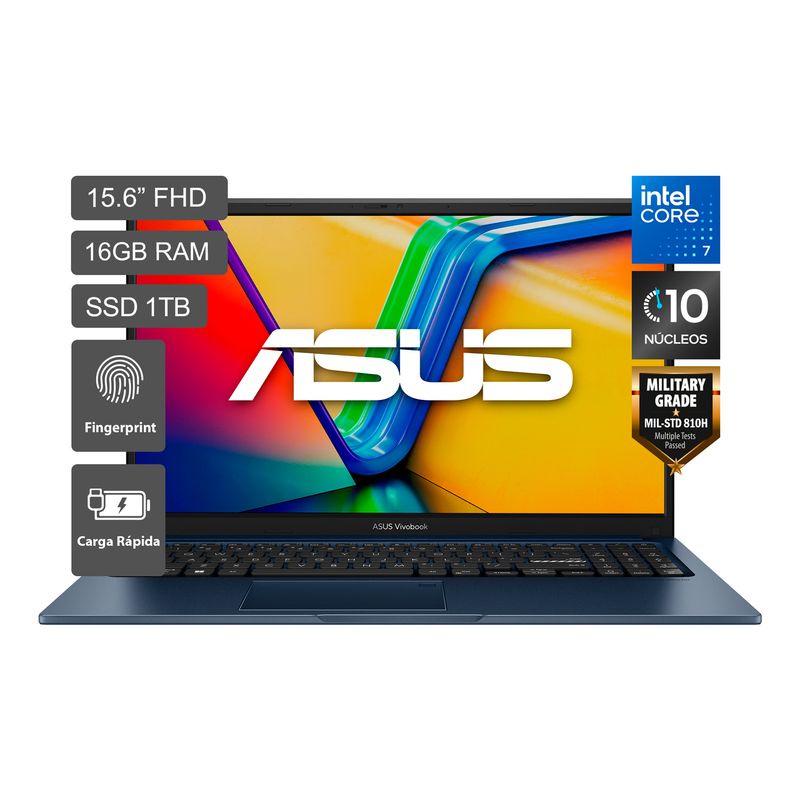 ASUS - Laptop ASUS Vivobook 15 15.6" Intel Core i7 150U 16GB 1TB SSD