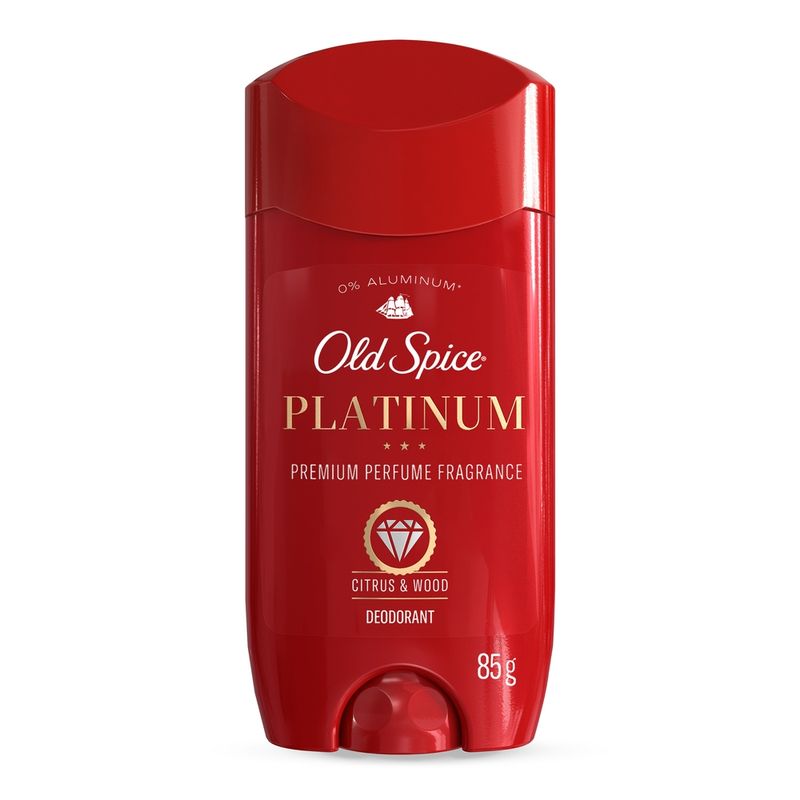 OLD SPICE - Desodorante Old Spice Barra Platinum Envase 85 g