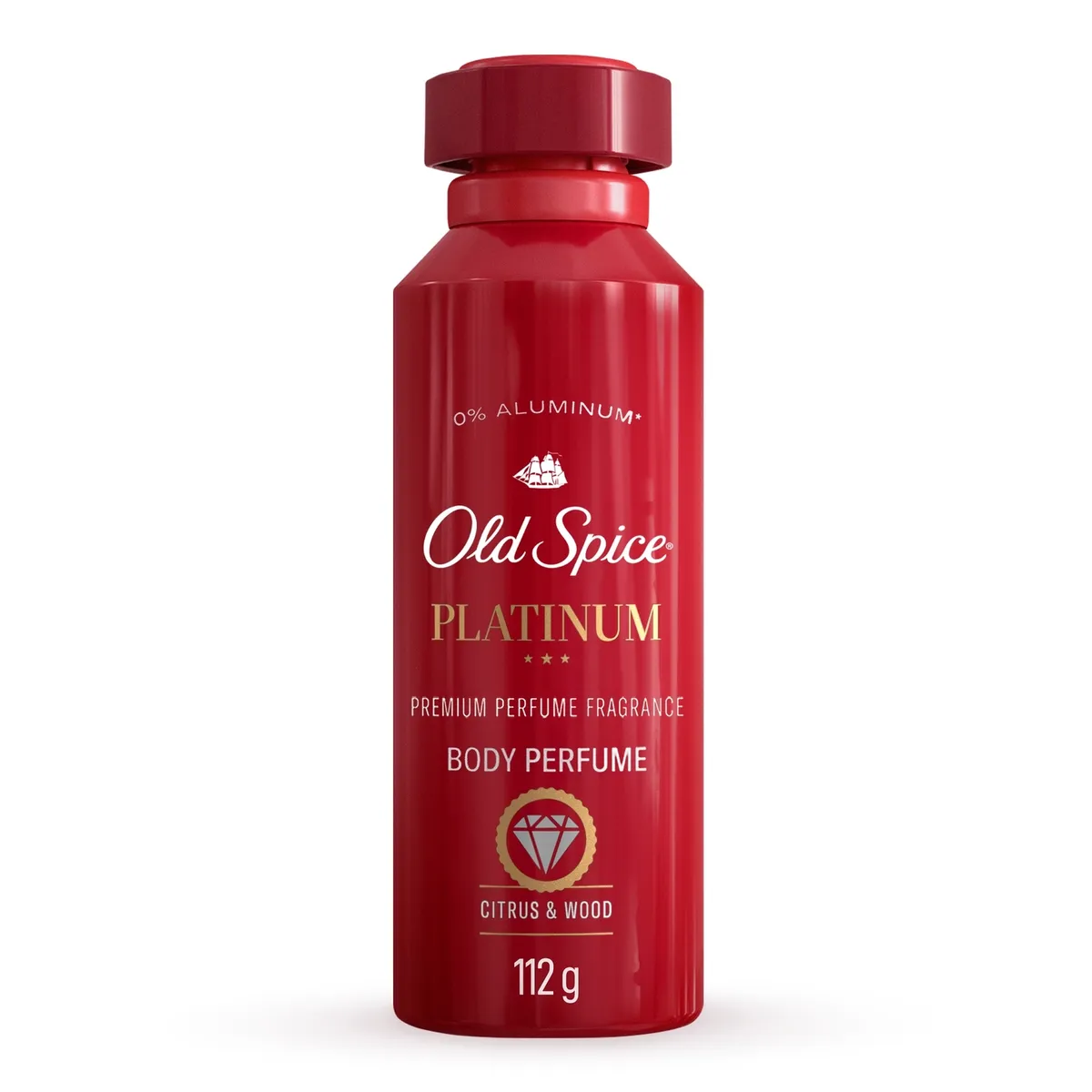 OLD SPICE - Desodorante Old Spice Aerosol Platinum Envase 112 g
