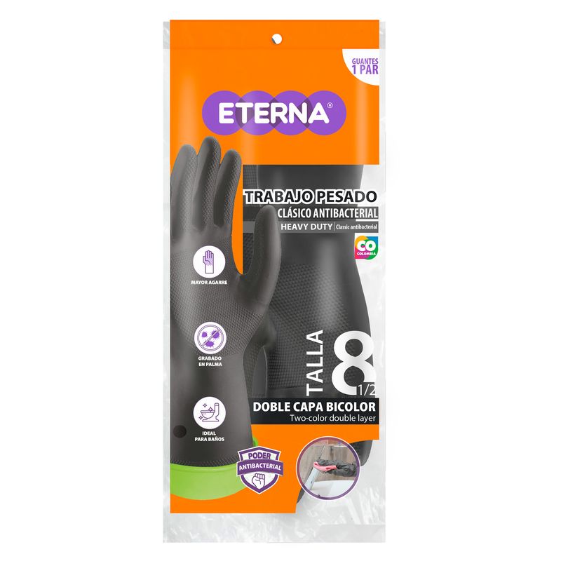 ETERNA - Guantes Eterna Trabajo Pesado Talla 8.5