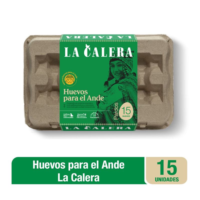 LA CALERA - Huevos para el Ande La Calera 15 unidades