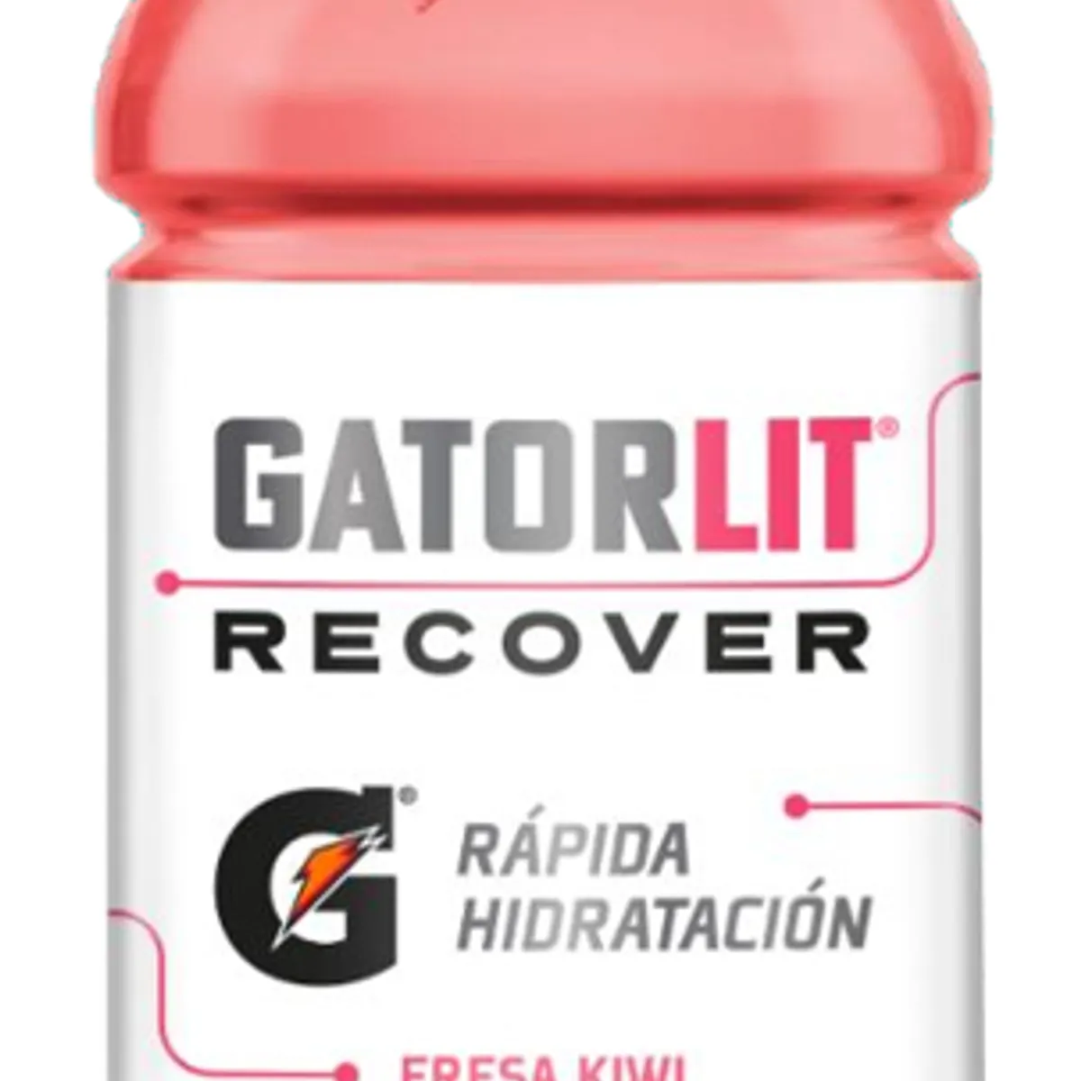  - Bebida Rehidratante Gatorlit Fresa Kiwi Botella 591 mL