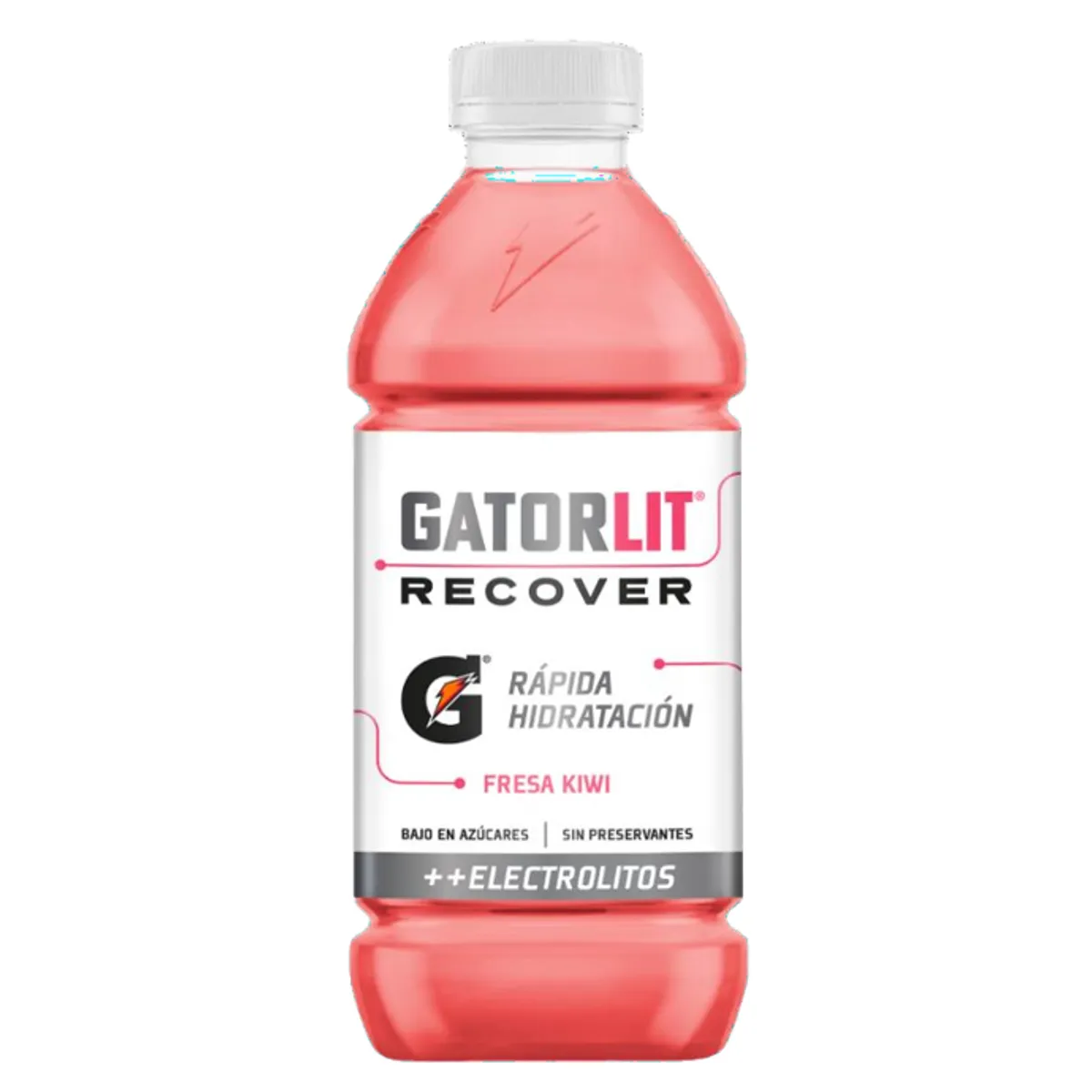  - Bebida Rehidratante Gatorlit Fresa Kiwi Botella 591 mL