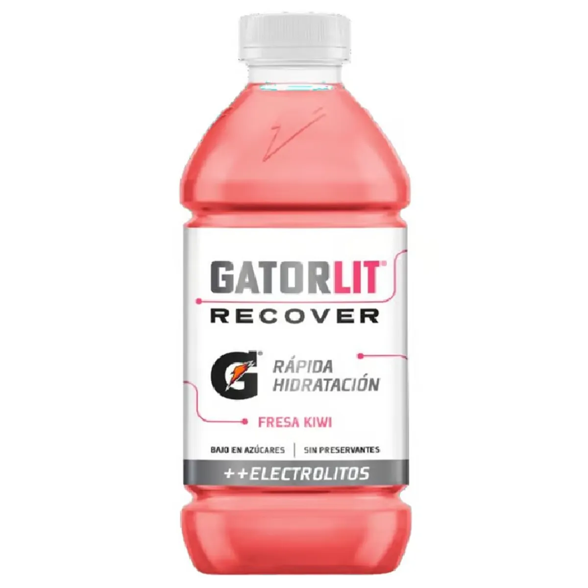  - Bebida Rehidratante Gatorlit Fresa Kiwi Botella 591 mL