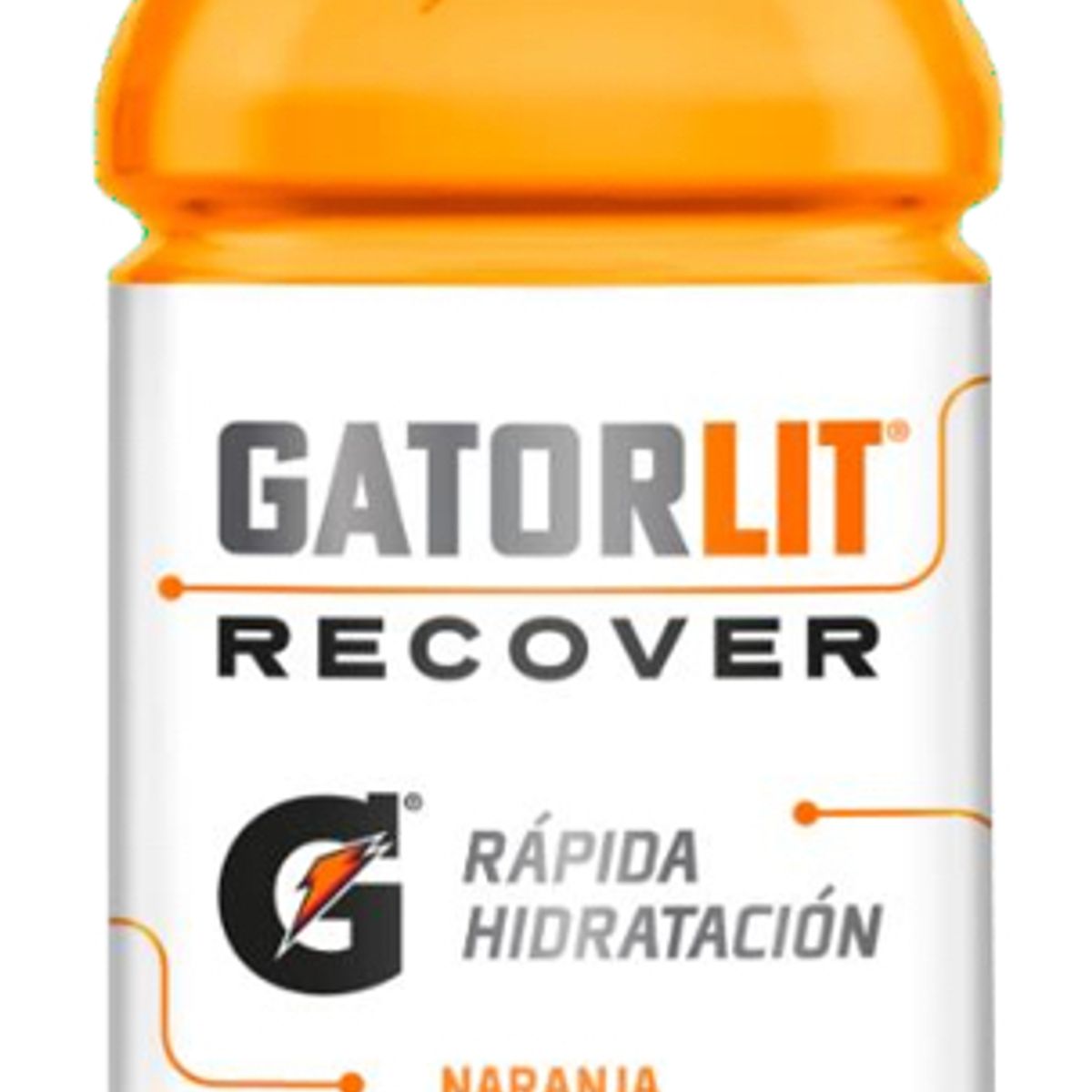  - Bebida Rehidratante Gatorlit Naranja Botella 591 mL