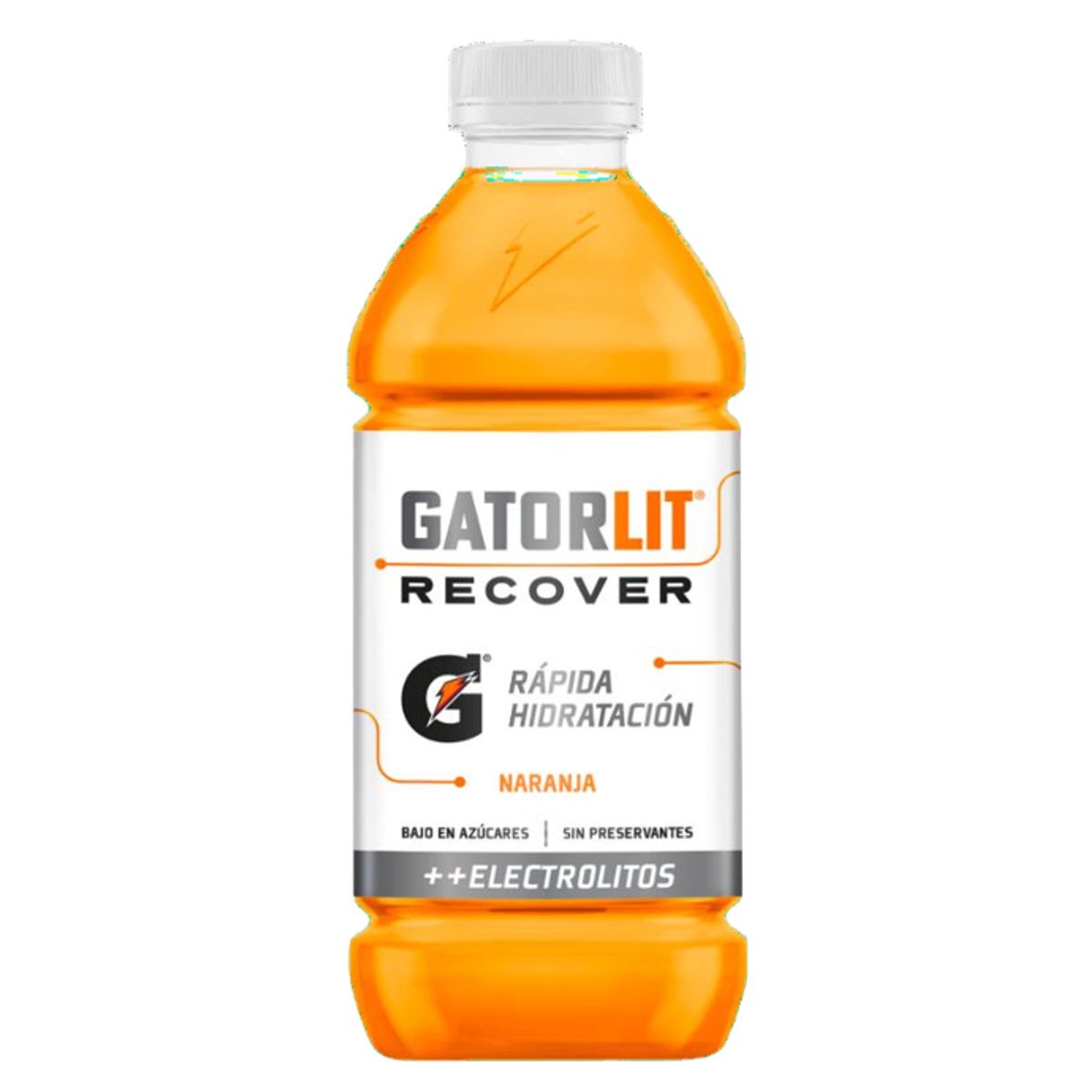  - Bebida Rehidratante Gatorlit Naranja Botella 591 mL