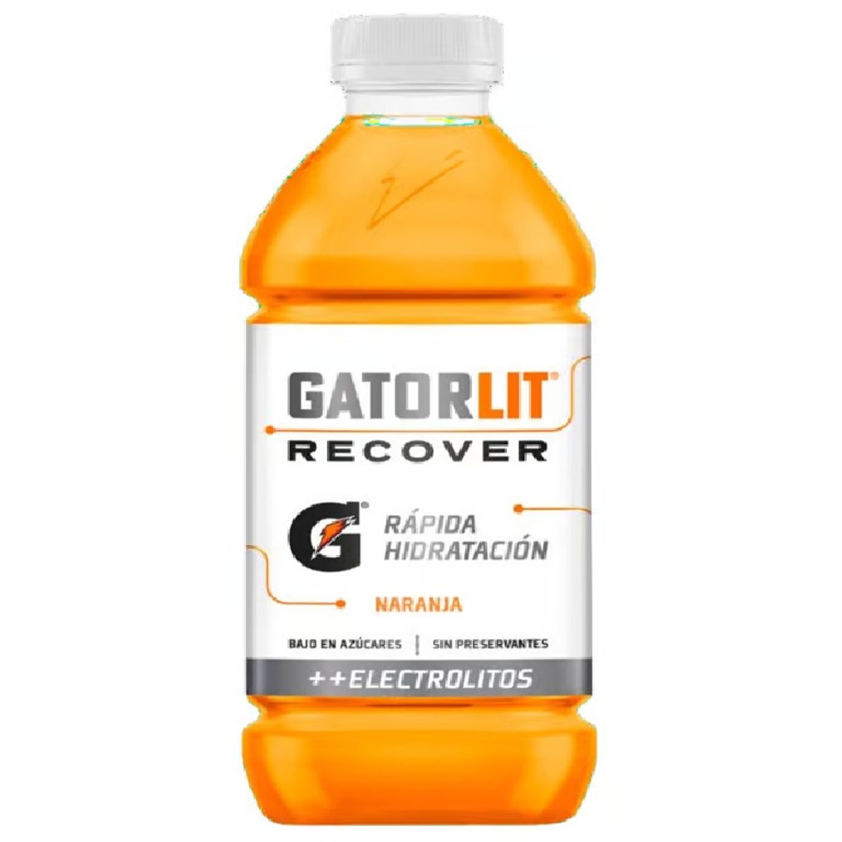  - Bebida Rehidratante Gatorlit Naranja Botella 591 mL