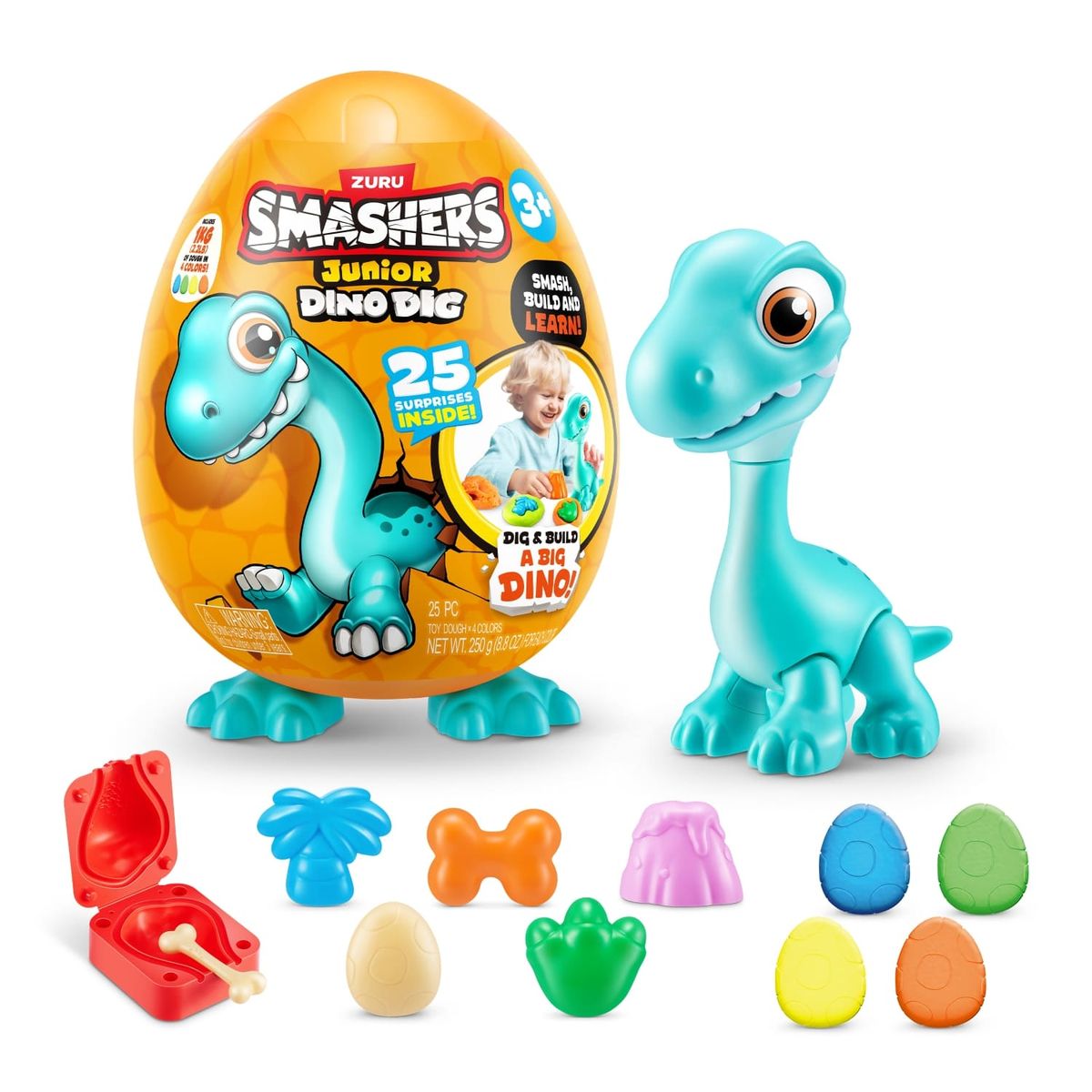 SMASHERS - Huevo Dino Dig Asst Smashers