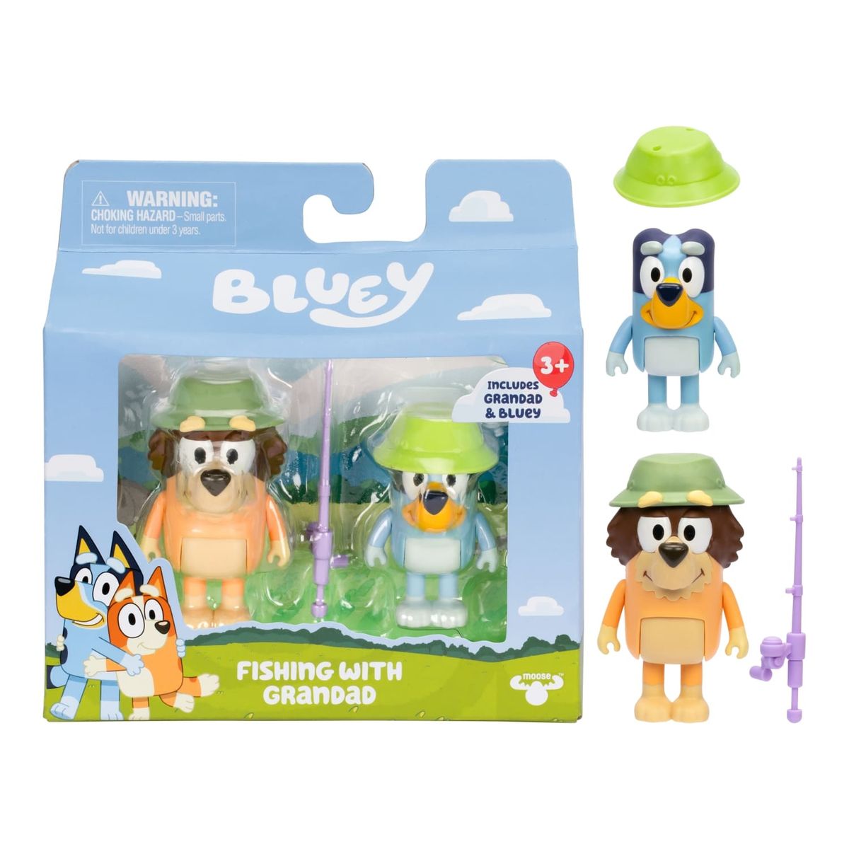 BLUEY - Pack x2 Figuras Serie 11 Asst Bluey
