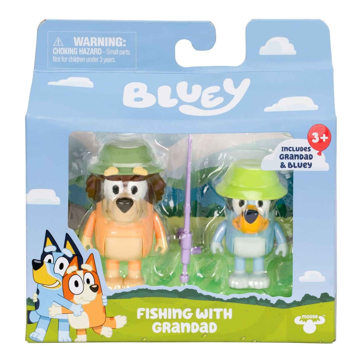 BLUEY - Pack x2 Figuras Serie 11 Asst Bluey
