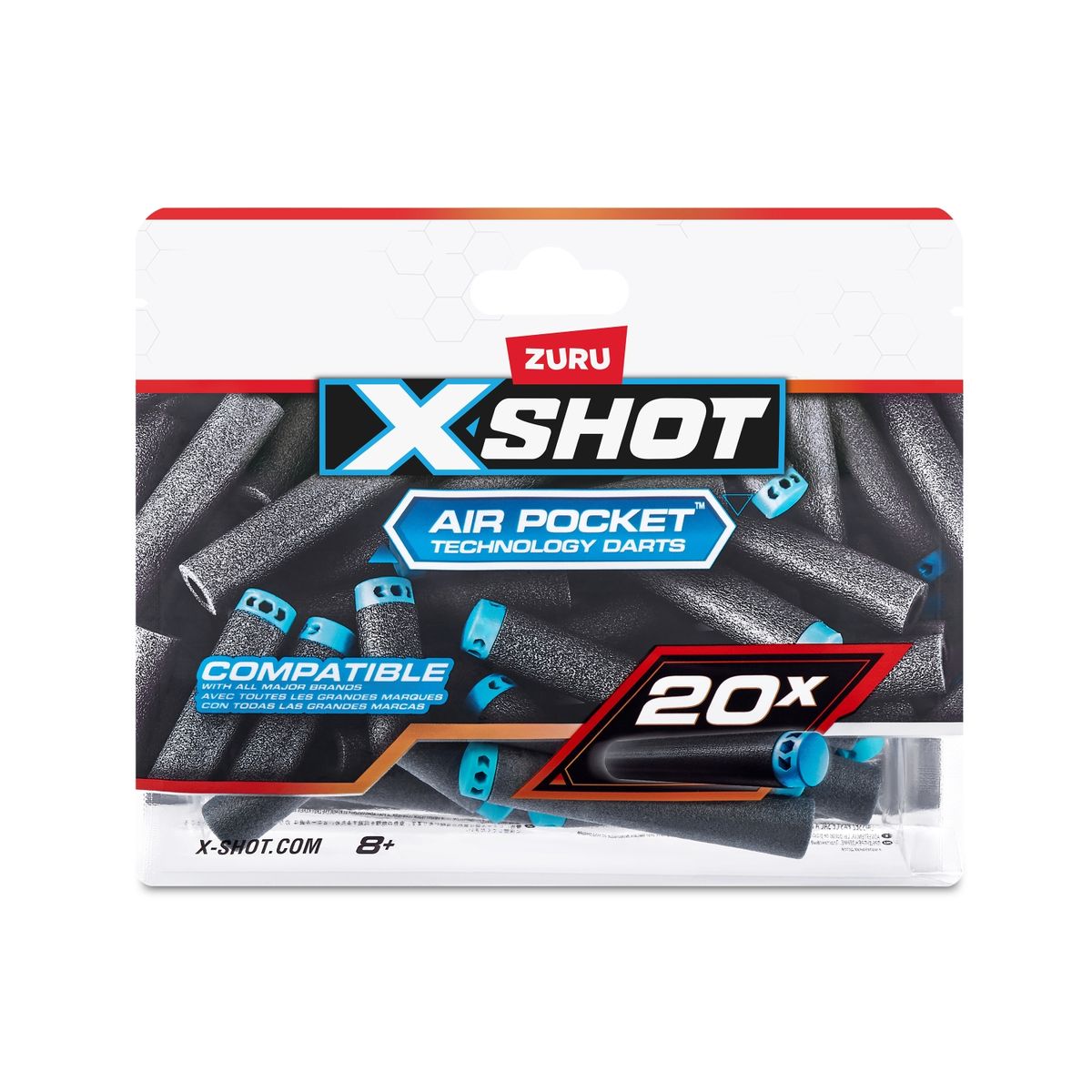 X-SHOT - Pack x20 Dardos X-Shot