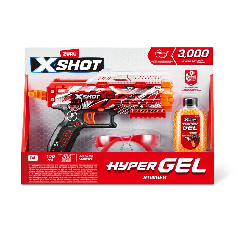 X-SHOT - Lanzador Hyper Gel Stinger X-Shot
