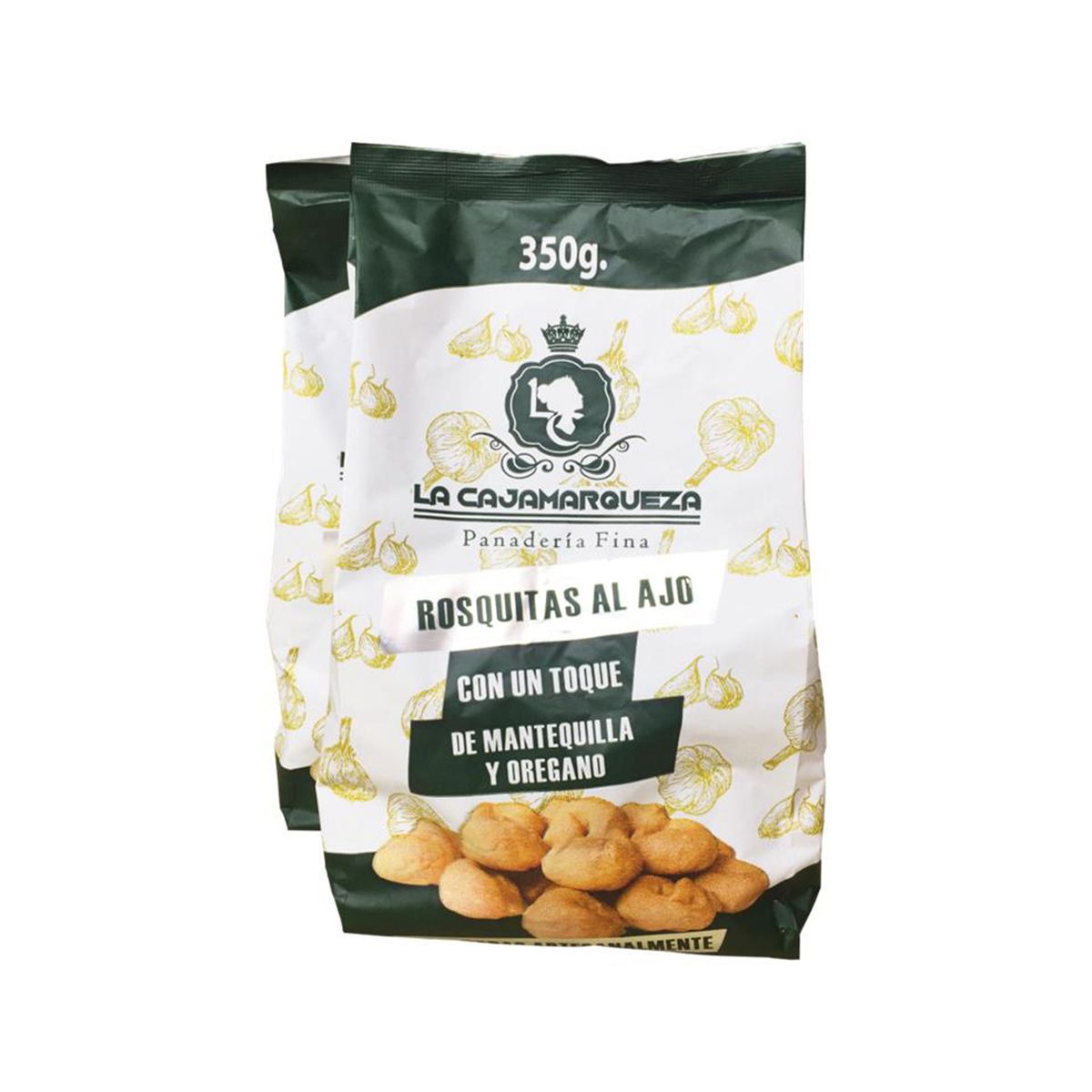  - Rosquitas al Ajo con Mantequilla y Orégano