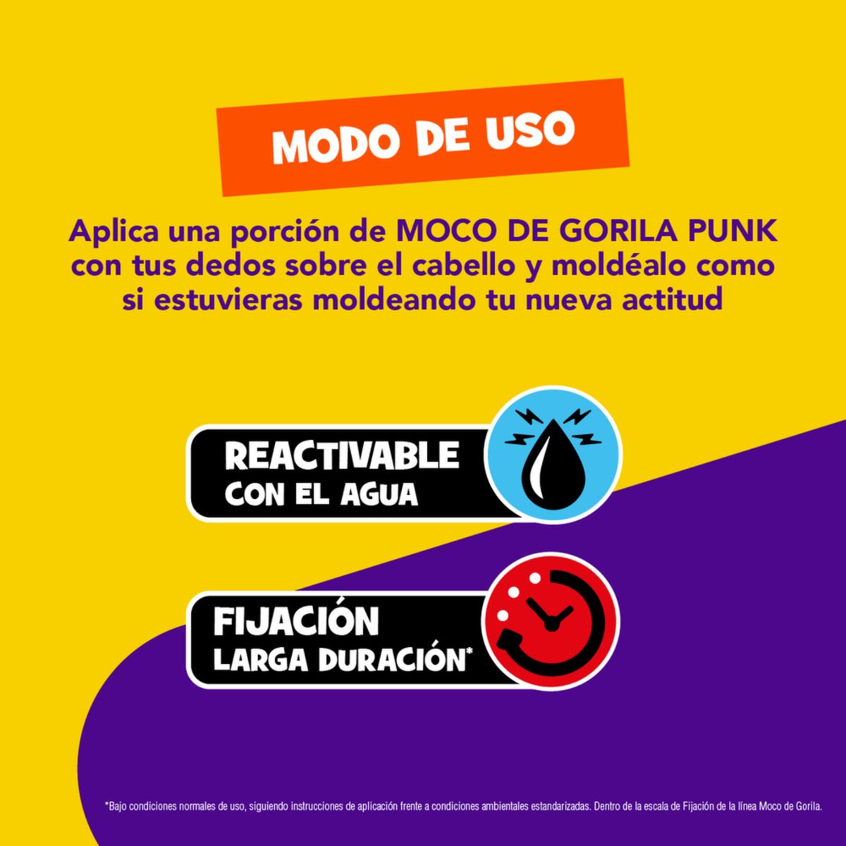 MOCO DE GORILA - Gel Moco de Gorila Punk Envase 80 g