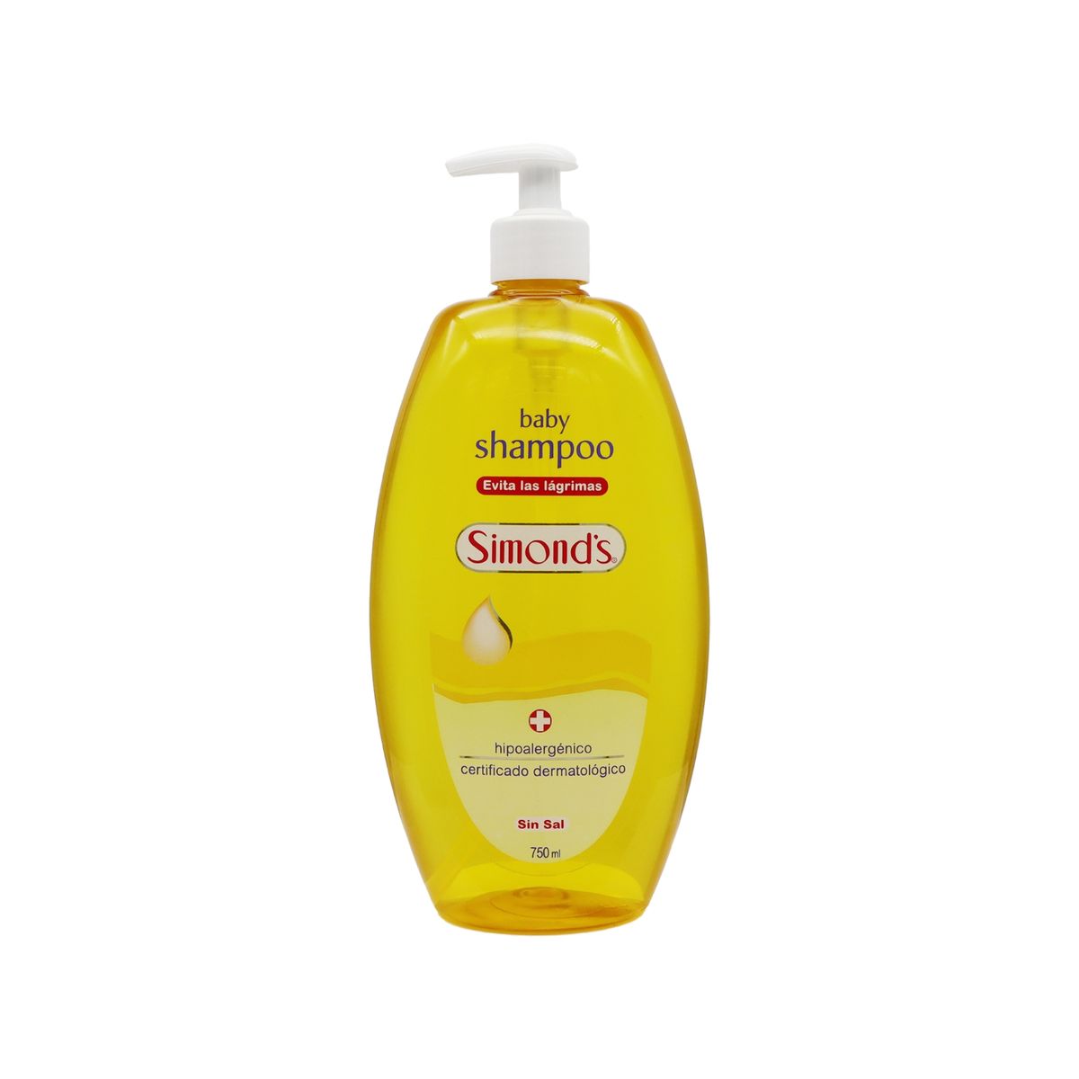 SIMONDS - Shampoo Bebé Simonds Evita Lágrimas Botella 750 mL