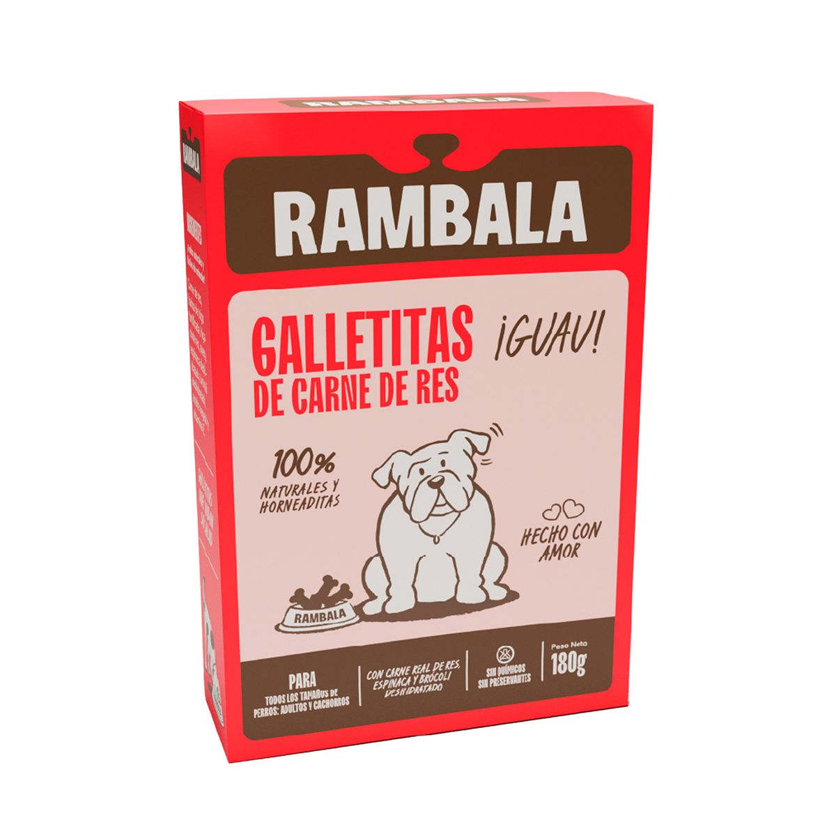RAMBALA - Galletitas de Res Rambala Caja 180 g
