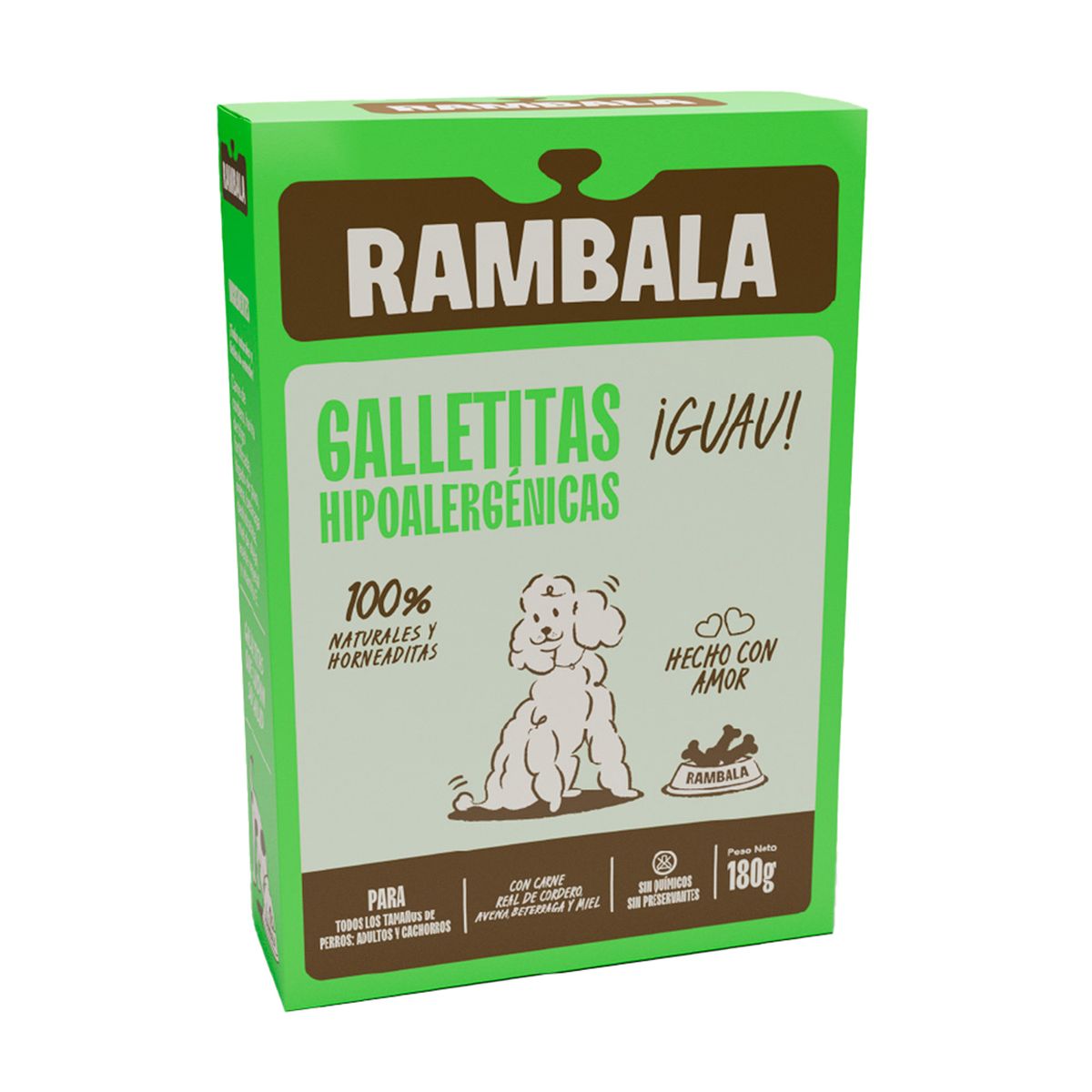 RAMBALA - Galletitas Hipoalergénicas Rambala Doypack 180 g