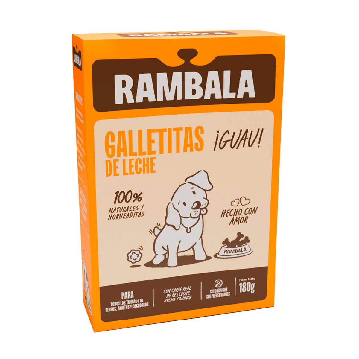 RAMBALA - Galletitas de Leche Rambala Caja 180 g