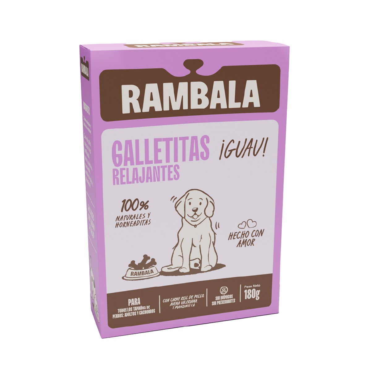 RAMBALA - Galletitas Relajantes Rambala Caja 180 g