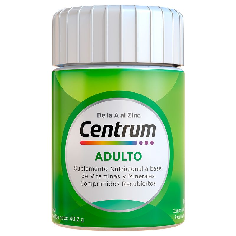 CENTRUM - Multivitamínico Centrum Adulto Envase 30 Und