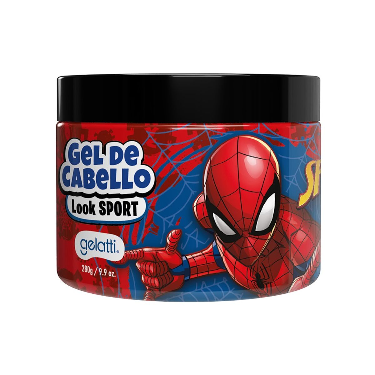 GELATTI - Gel para Cabello Gelatti Spiderman Envase 280 g