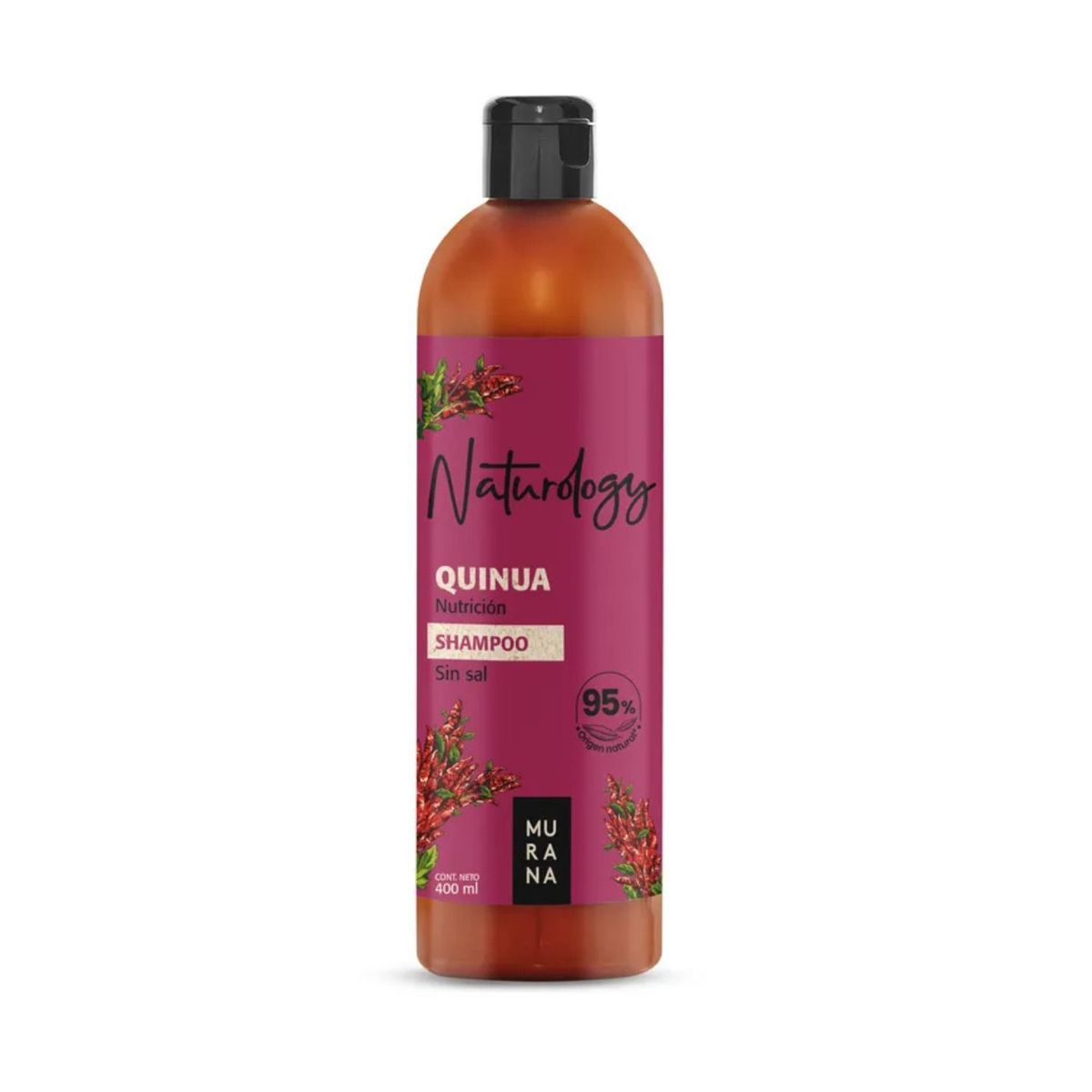 MURANA - Shampoo Murana Quinua Naturology Envase 400 mL