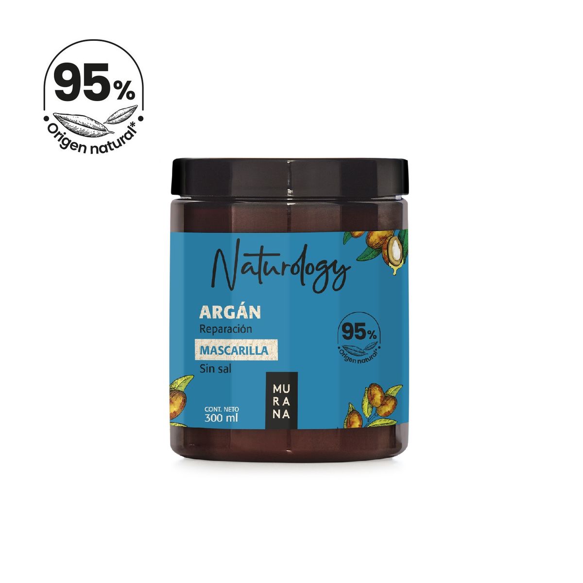 MURANA - Mascarilla Murana Naturology Argán Envase 300 g