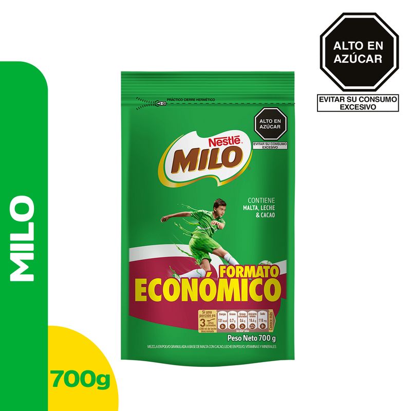 MILO - Mezcla Granulado Milo Malta Cacao Doypack 700 g