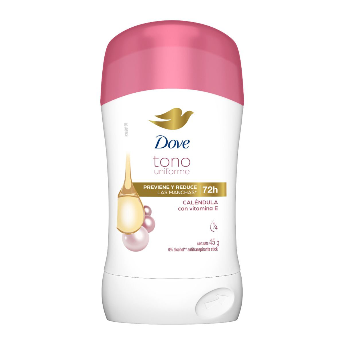 DOVE - Antitranspirante en Barra Dove Tono Uniforme Caléndula Envase 45 g
