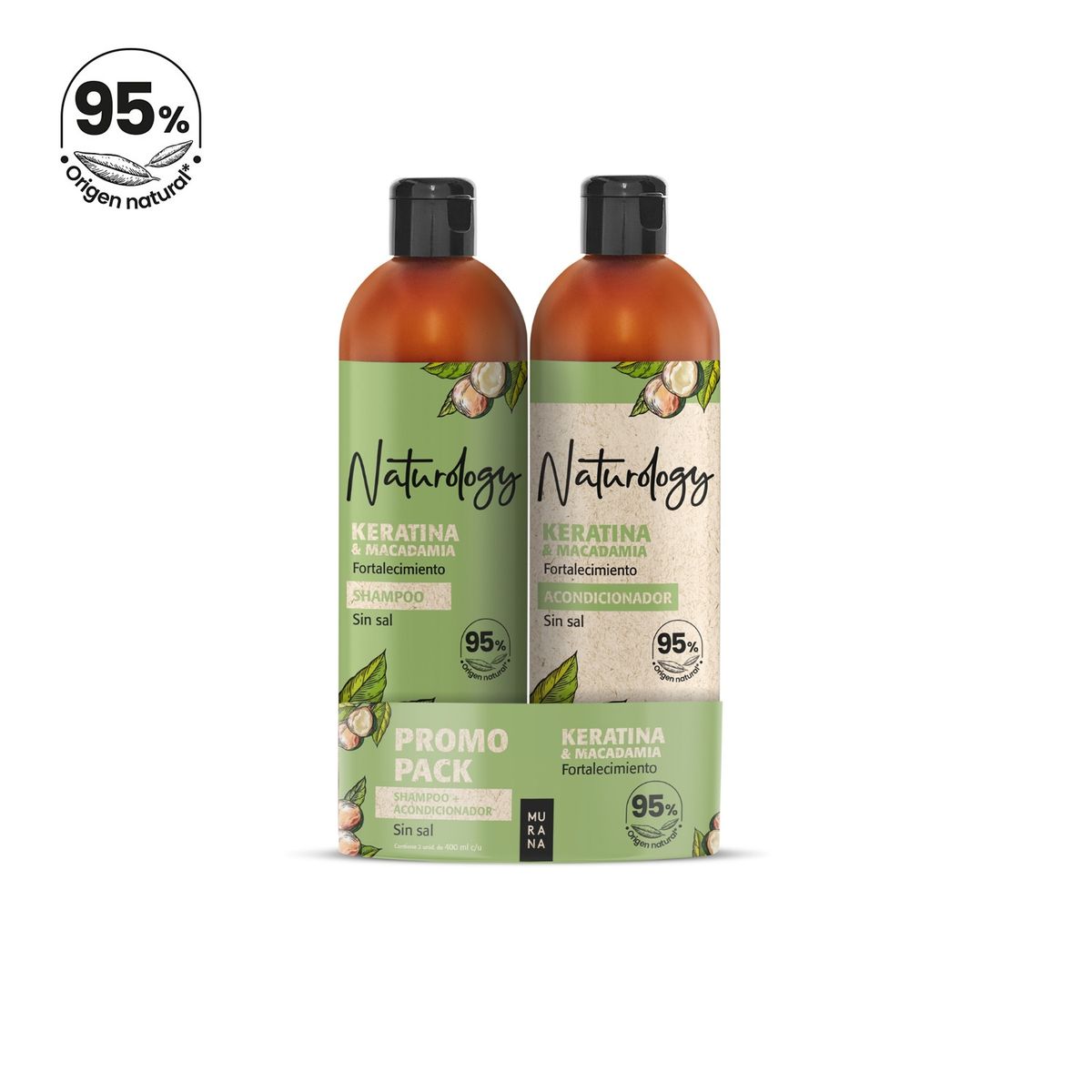 MURANA - Pack Murana Keratina Shampoo + Acondicionador