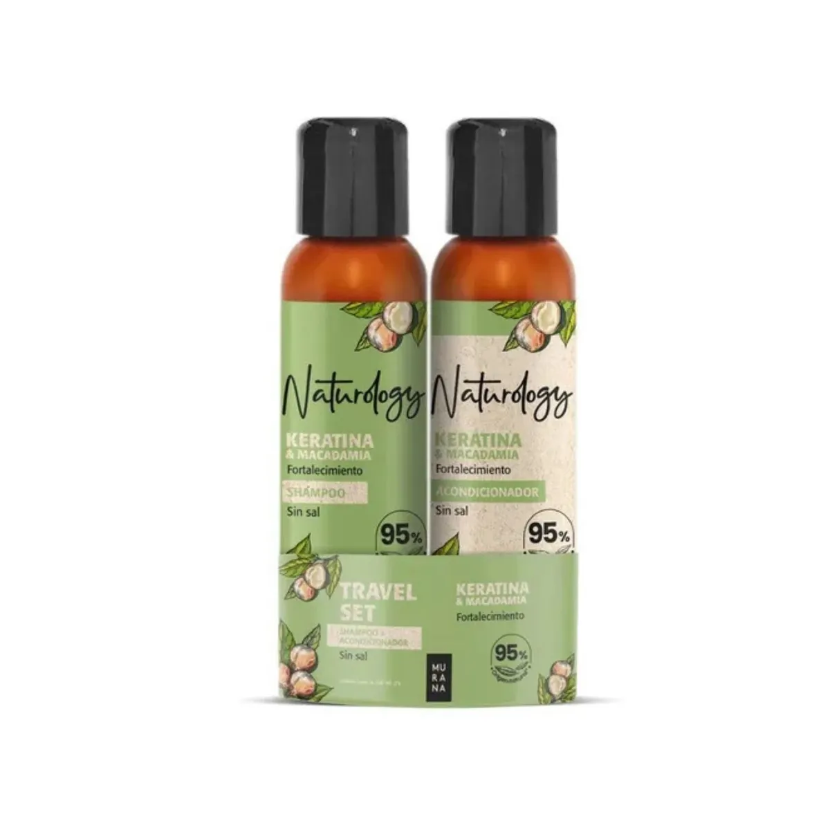 MURANA - Pack Murana Naturology Keratina Shampoo + Acondicionador