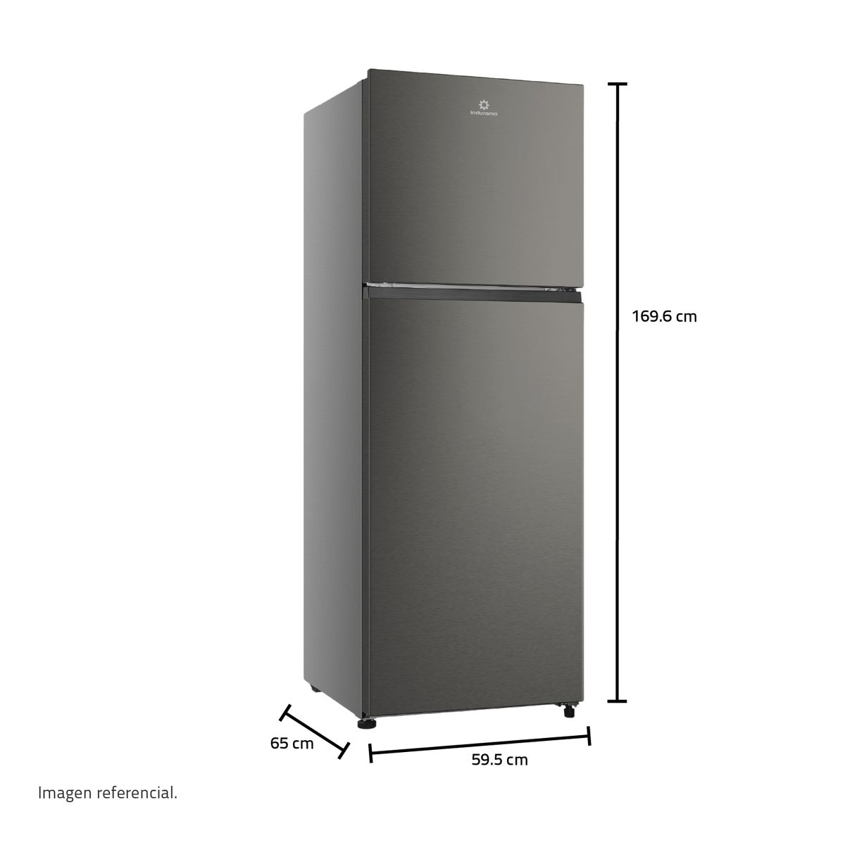 INDURAMA - Refrigeradora Top Mount 324 L No Frost RI-439I Croma