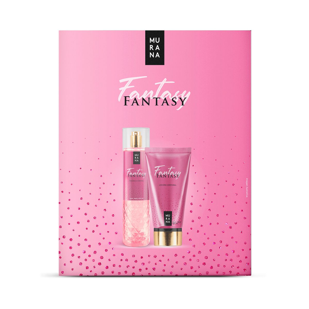 MURANA - Set Murana Fantasy Mist 250 mL + Loción Corporal 180 mL