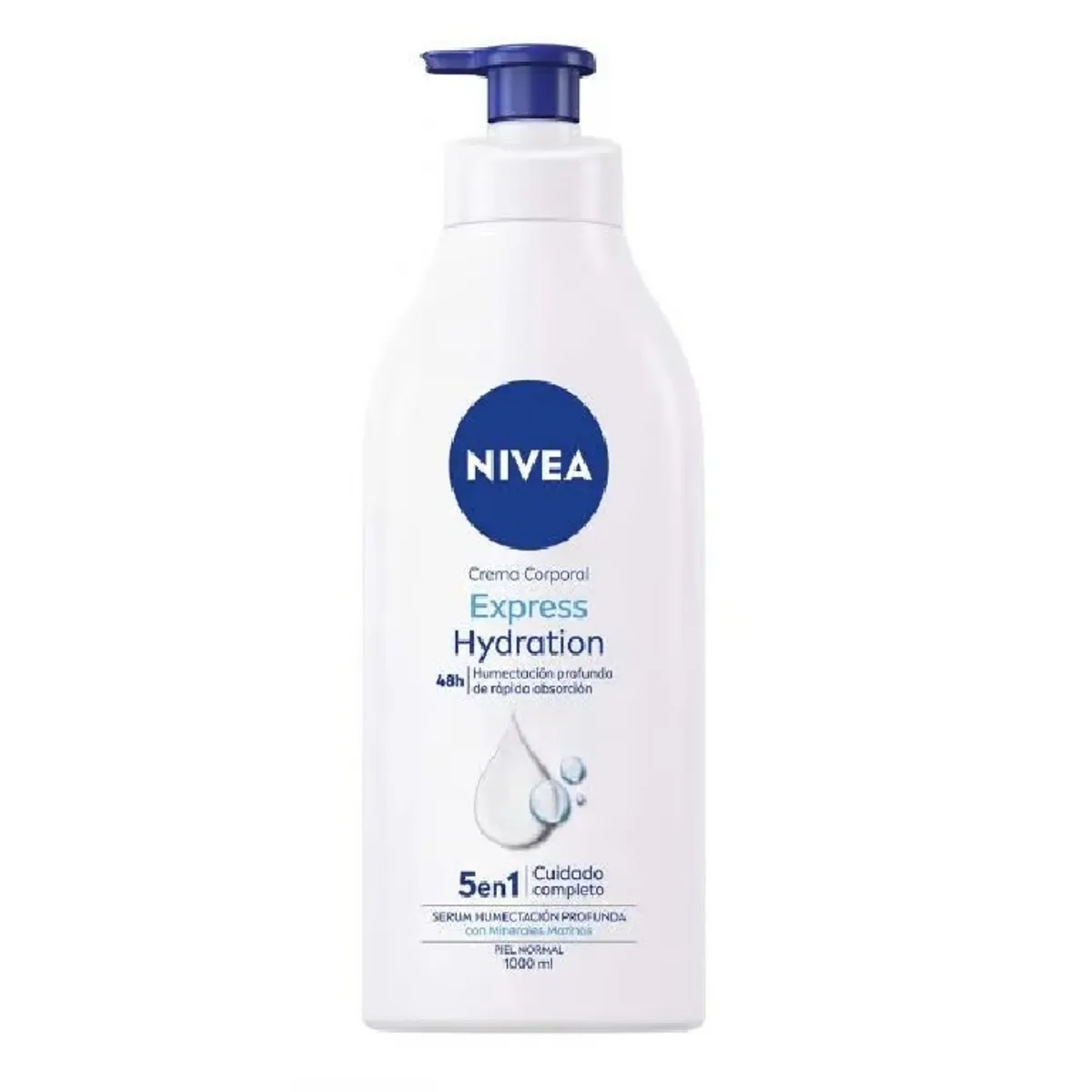 NIVEA - Loción Corporal Nivea Hidratación Express Envase 1 L