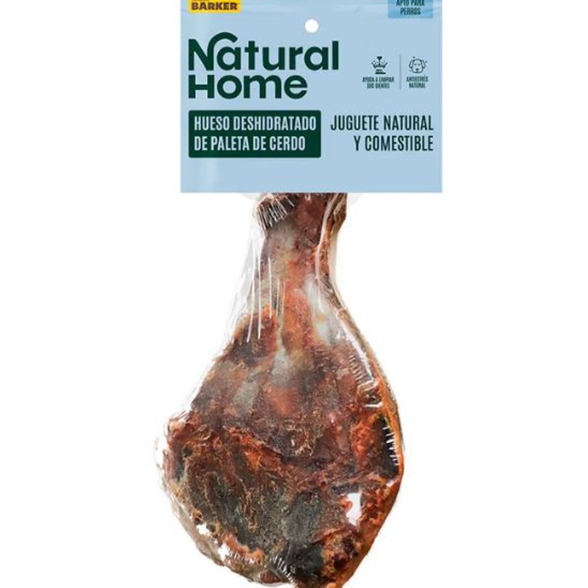 NATURAL HOME - Hueso Paleta de Cerdo Deshidratado Natural Home Empaque 1 Und
