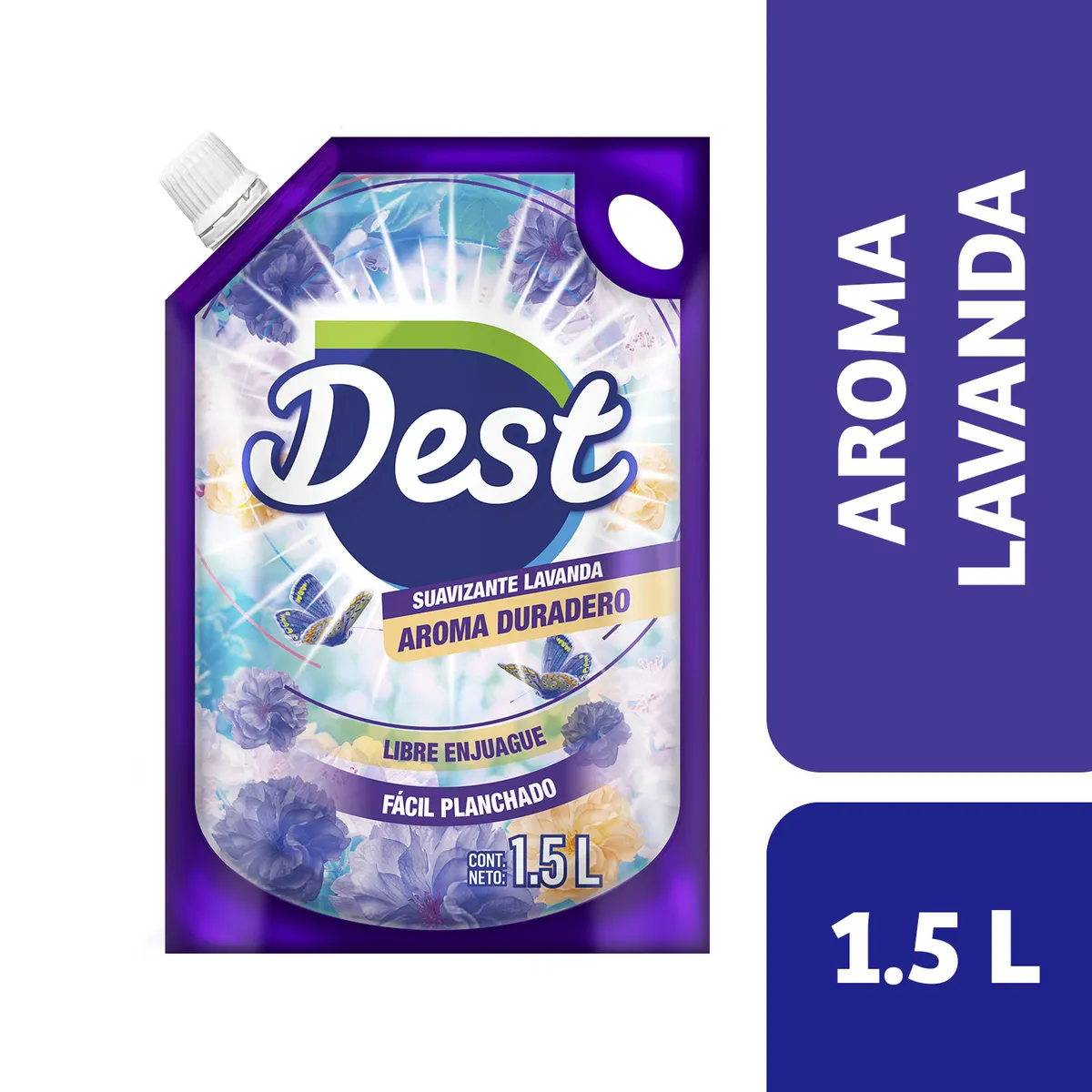 DEST - Suavizante Dest Lavanda Doypack 1.5 L