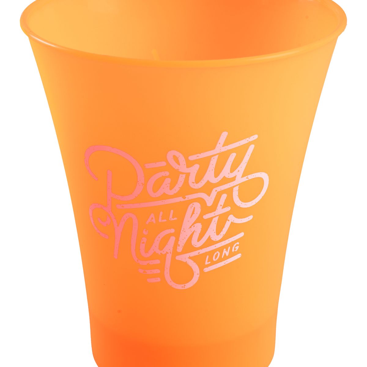 CASA JOVEN - Vaso Kero Corto x 4 Piezas Neón Party