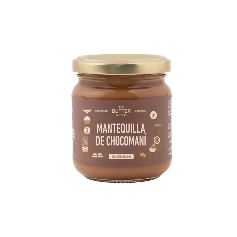 Mantequilla de Maní,Cacao y Stevia The Butter Factory Pote 200 g ...