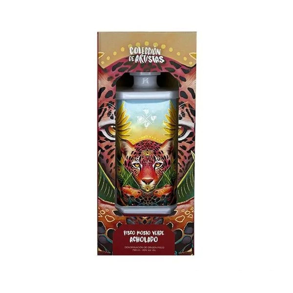 CUATRO GALLOS - Pisco Mosto Verde Acholado Cuatro Gallos Botella 750 mL