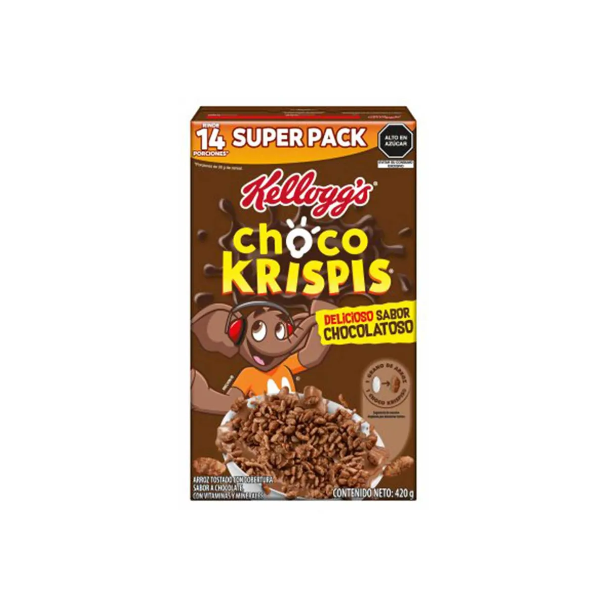 KELLOGGS - Cereal Choco Krispis Kelloggs Caja 420 g