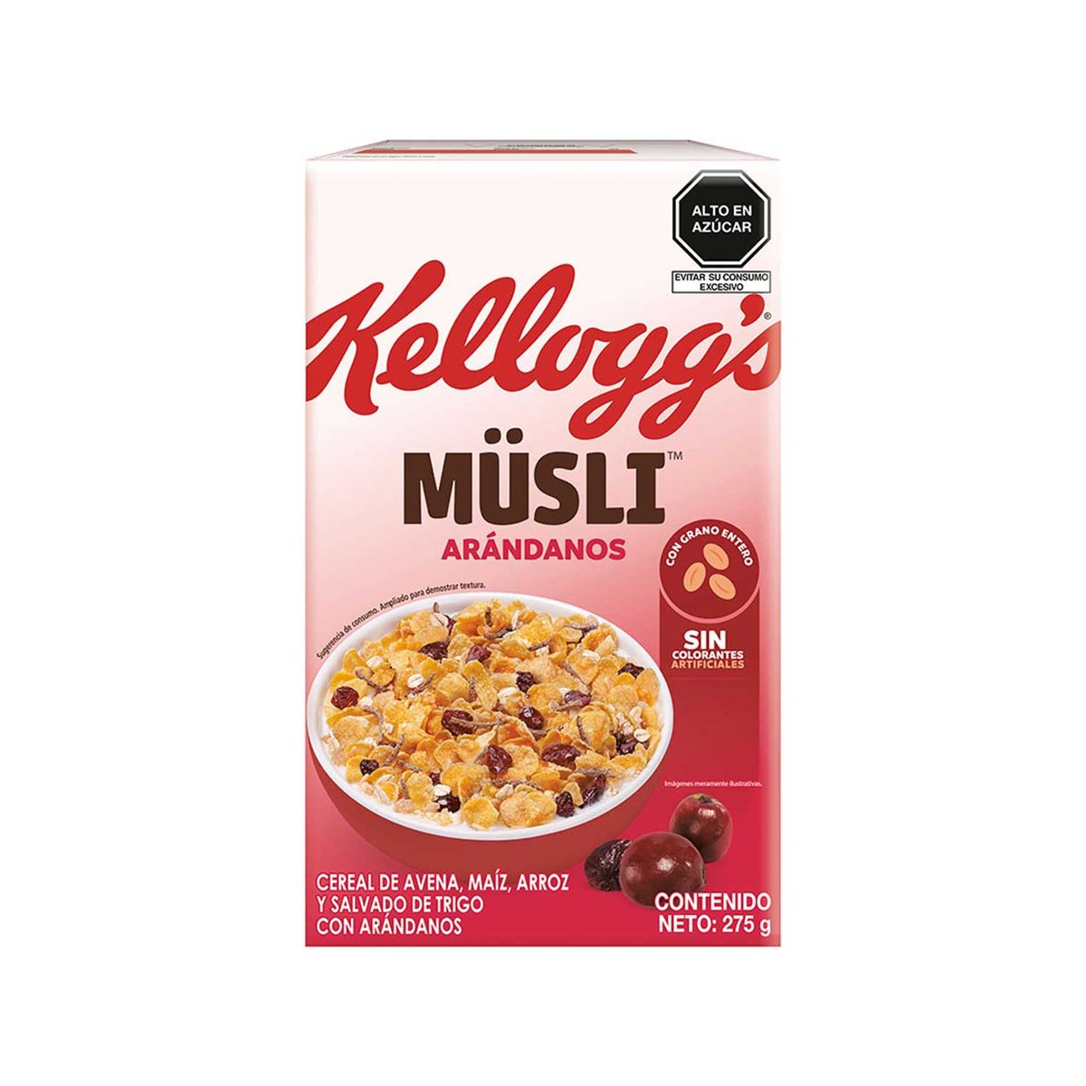 KELLOGGS - Cereal Kelloggs Müsli Cosecha Caja 275 g