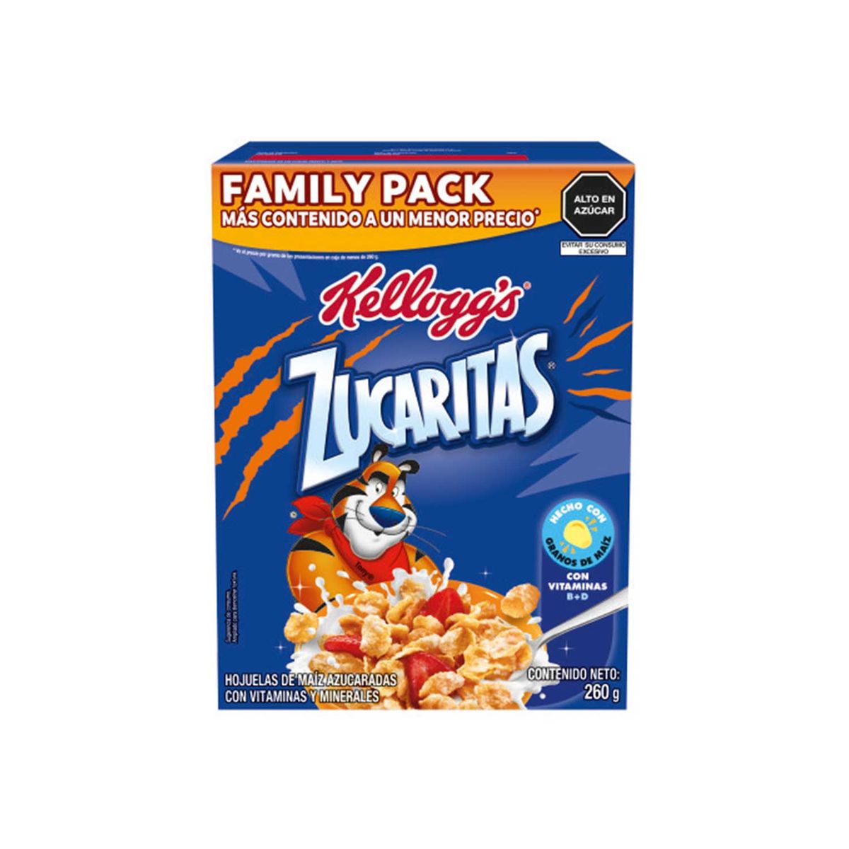 KELLOGGS - Cereal Kelloggs Zucaritas Caja 260 g