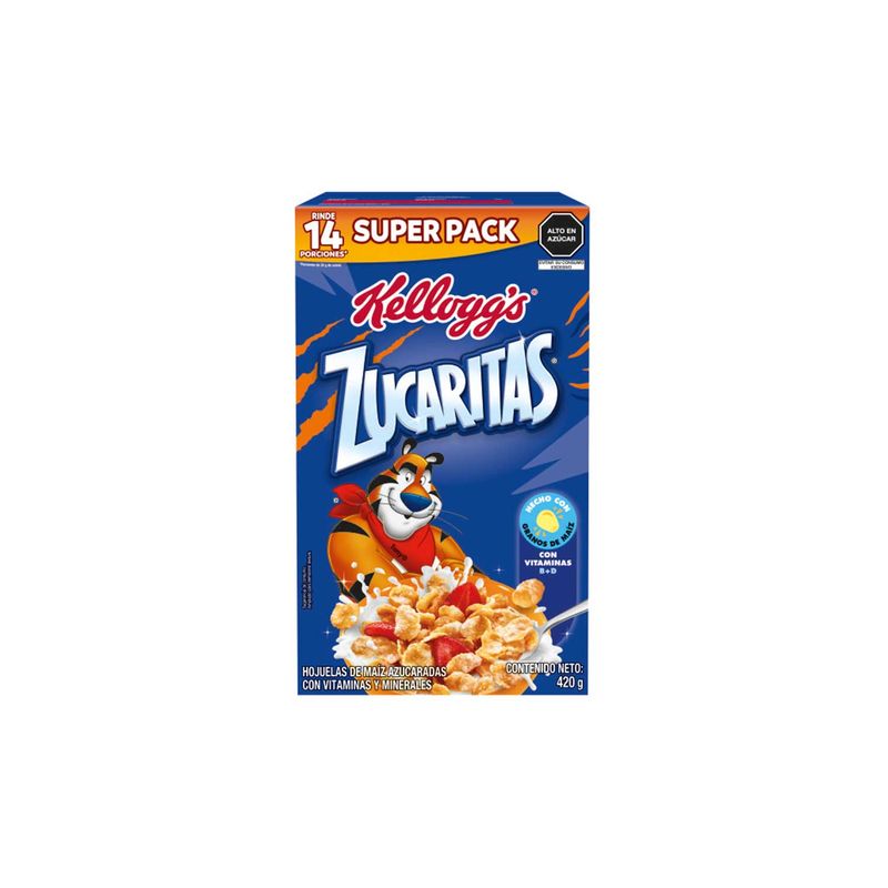 KELLOGGS - Cereal Kelloggs Zucaritas Caja 420 g