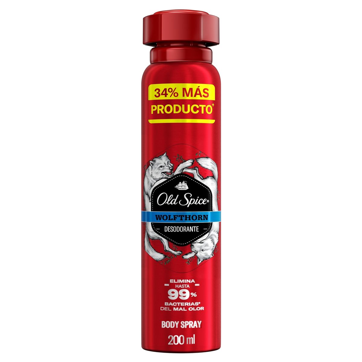 OLD SPICE - Desodorante en Spray Old Spice Wolfthorn Envase 200 mL