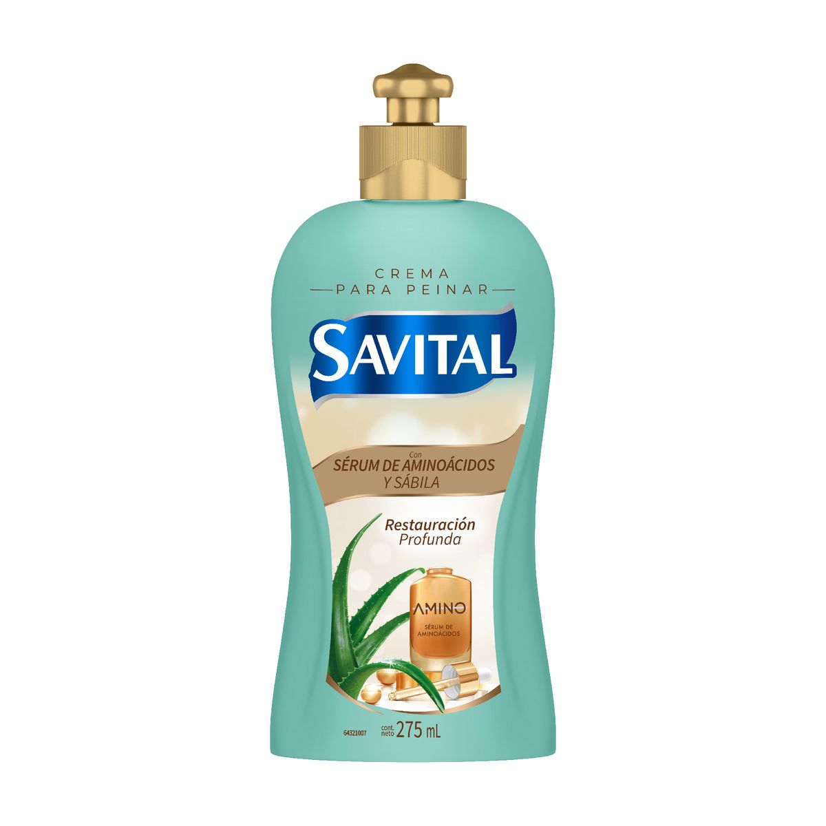 SAVITAL - Crema para Peinar Savital Aminoácidos Botella 275 mL